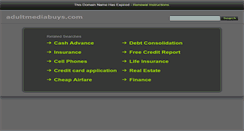 Desktop Screenshot of adultmediabuys.com